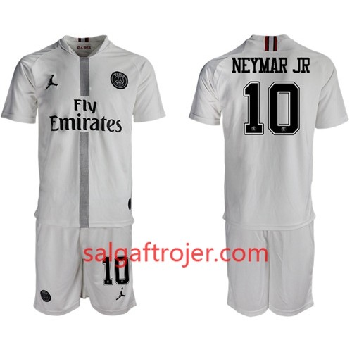 Paris Saint Germain Fodboldtrøjer Neymar Jr 10 Jodan Hvid Børn 3. sæt 2018/19 Kort ærmer Paris Saint Germain Fodboldtrøjer Neymar Jr 10 Jodan Hvid Børn 3. sæt 2018/19 Kort ærmer